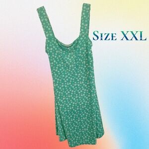 SO  Brand Mint Green Floral Summer Dress NWT